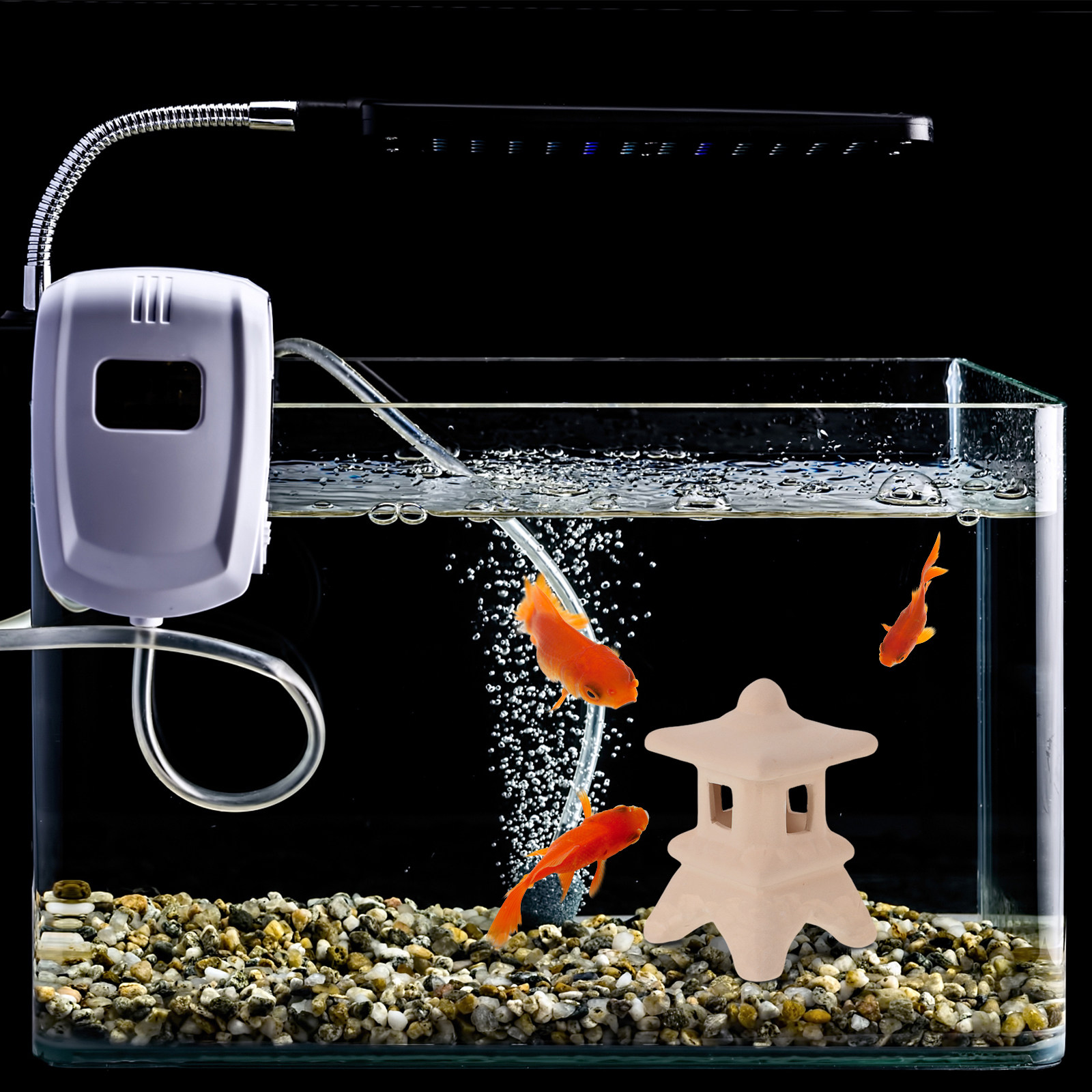 2個セット セラミック製水槽装飾 魚の隠れ家 ベタエビ用小型 - Hide Cave Ceramic のレビューと価格